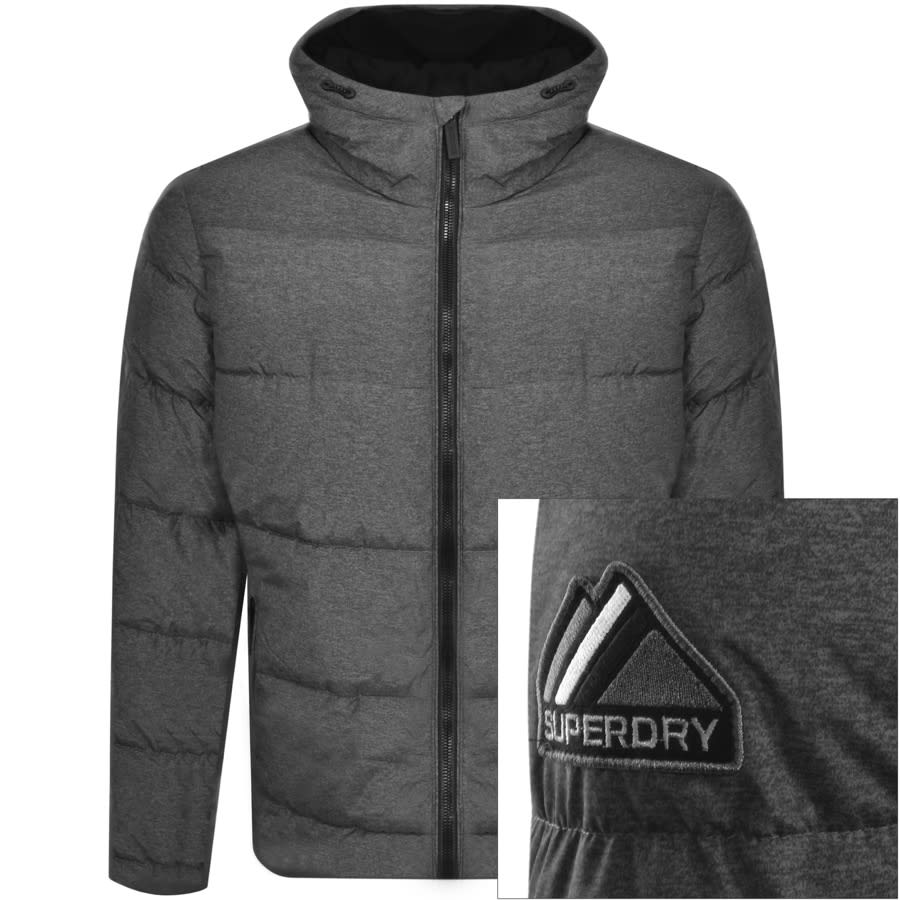 Alternative Image for ProductSuperdry Padded Sports Jacket Grey1